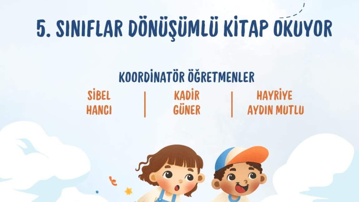 5.Sınıflar Dönüşümlü Kitap Okuyor